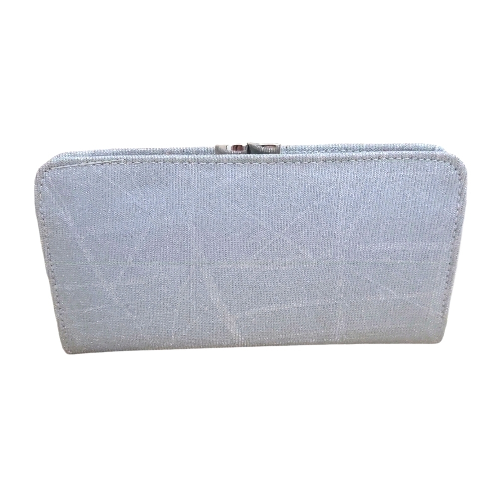 Depeche Mode Silver Metallic Kiss Clasp Wallet